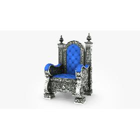 3D Silver Throne